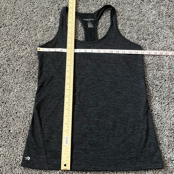 Ideology Tank Top Small Heathered Gray/Black - Picture 3 of 8